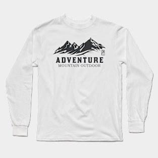 MOUNTAINS - Adventure Mountain Outdoor- Hiking - Mountain's lovers Long Sleeve T-Shirt